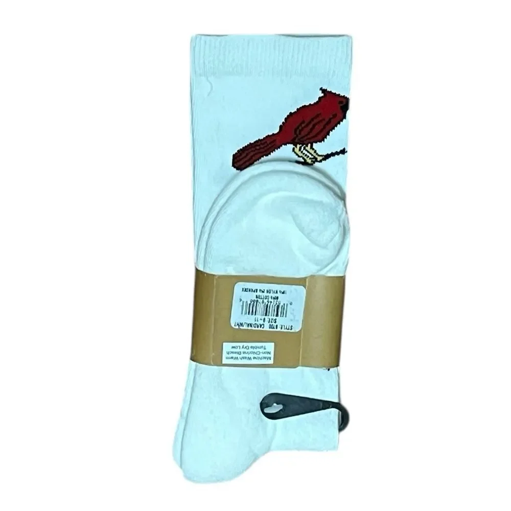 High Meadows Women’s Cardinal Socks, Size‎ M, NWT